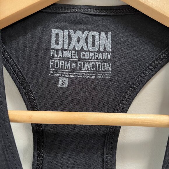 DIXXON‎ Flannel Co Stay Wild Racer Back Graphic Women's T Shirt Black NEW Small - Picture 3 of 5